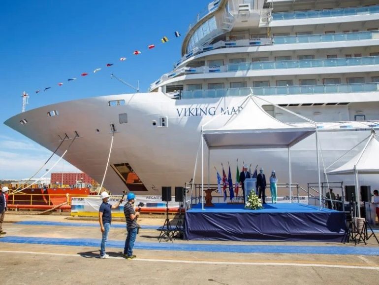 Viking recibe a su nuevo crucero de la mano de Fincantieri